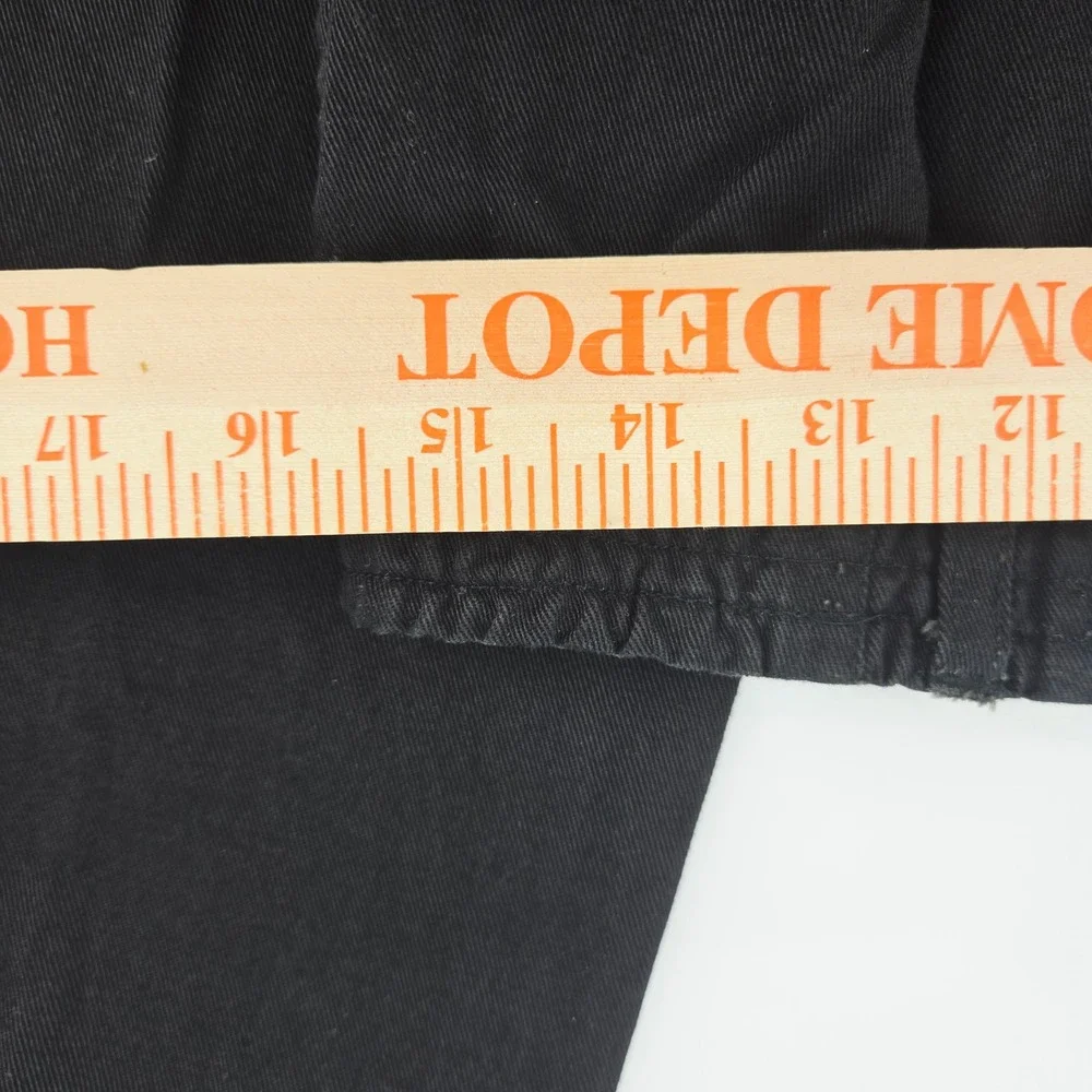 Jason Daniels Vintage Y2K Black‎ Pleated Gorpcore Trousers Dad Core Large 36-38
